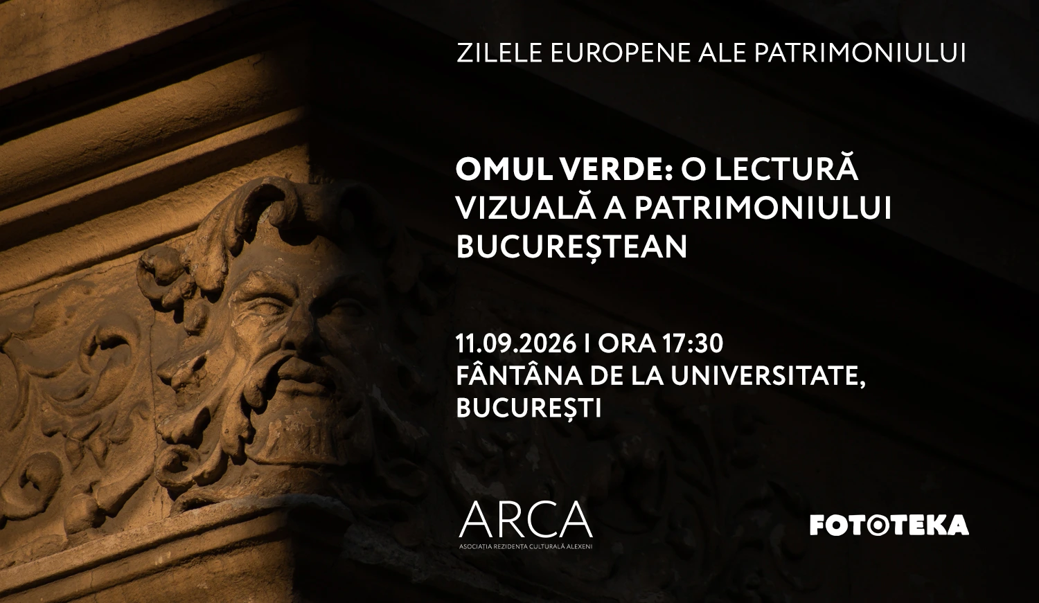 Omul Verde: o lectură vizuală a patrimoniului bucureștean